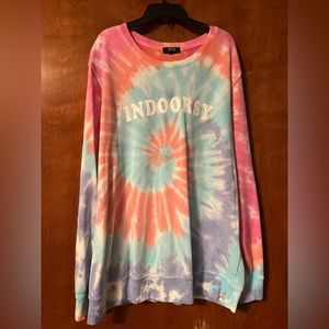 Tye dye oversized sweatshirt